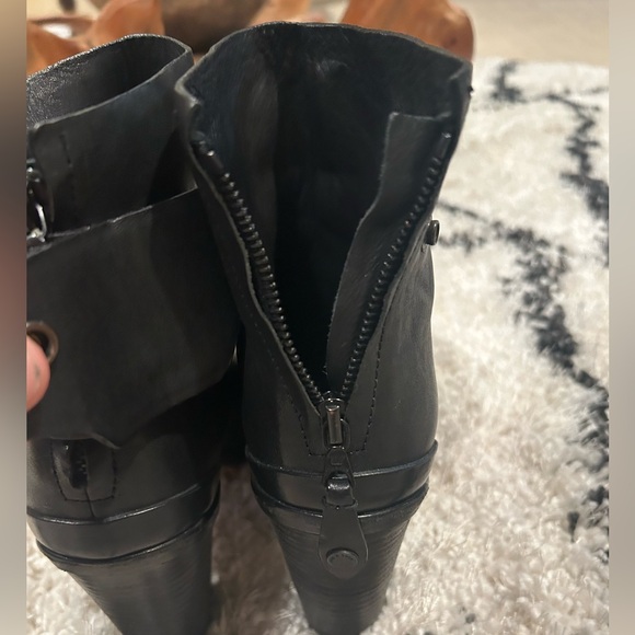 rag & bone Kerr Black Leather Back-Tab Boot 41 - Picture 6 of 10